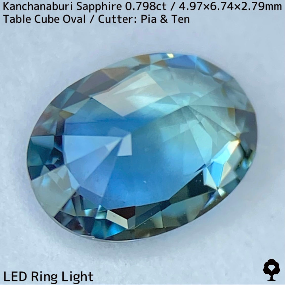 Kanchanaburi Sapphire 0.798ct