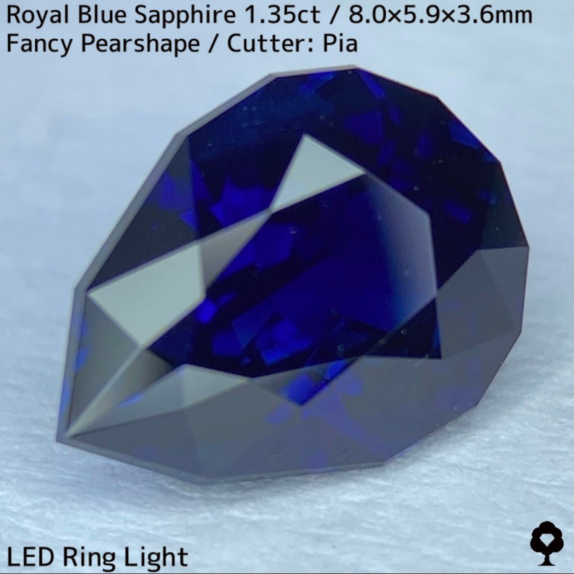 Royal Blue Sapphire 1.35ct / Thailand