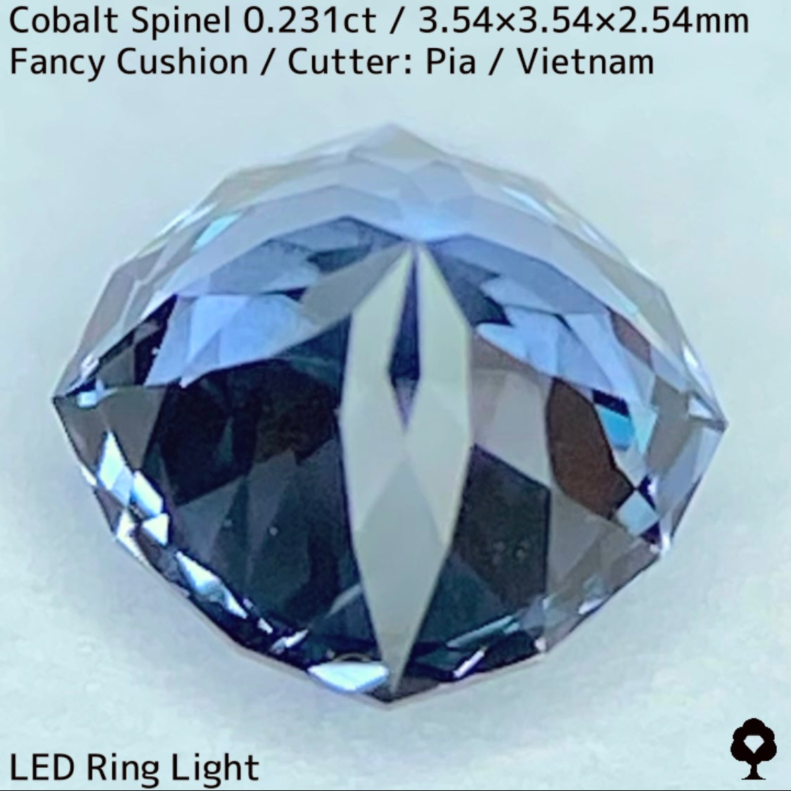 Cobalt Spinel 0.231ct / Vietnam