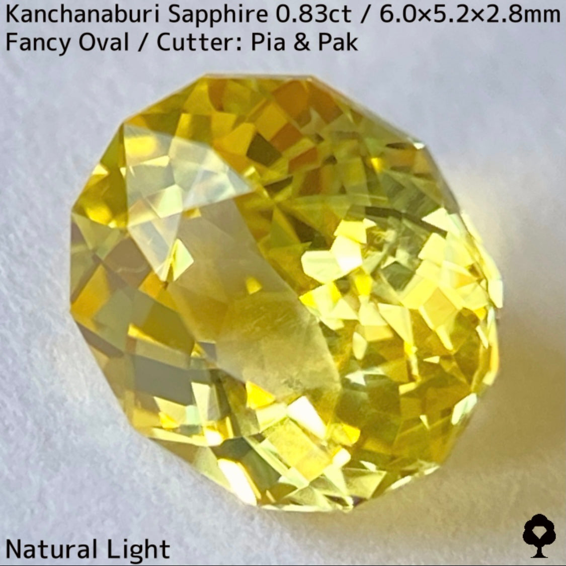 Yellow Sapphire 0.83ct / Kanchanaburi