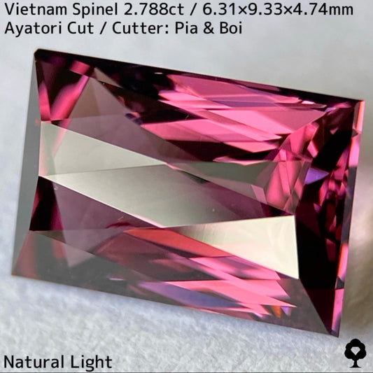 Spinel 2.788ct / Vietnam