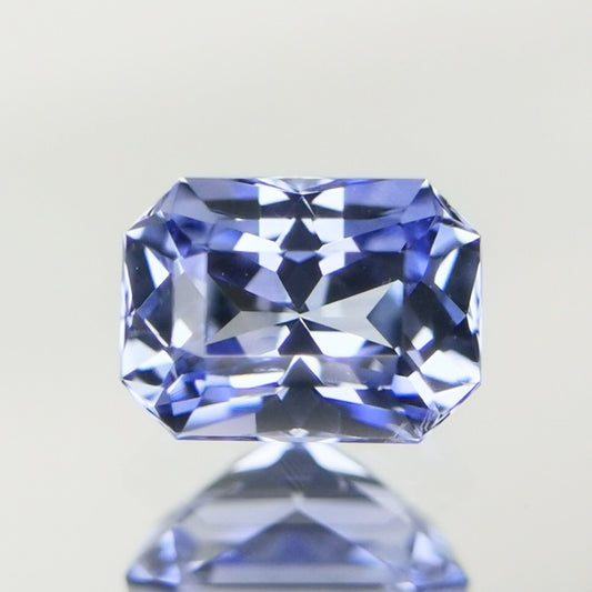 【Trial】Violetish Light Blue Sapphire 0.376ct / Sri Lanka