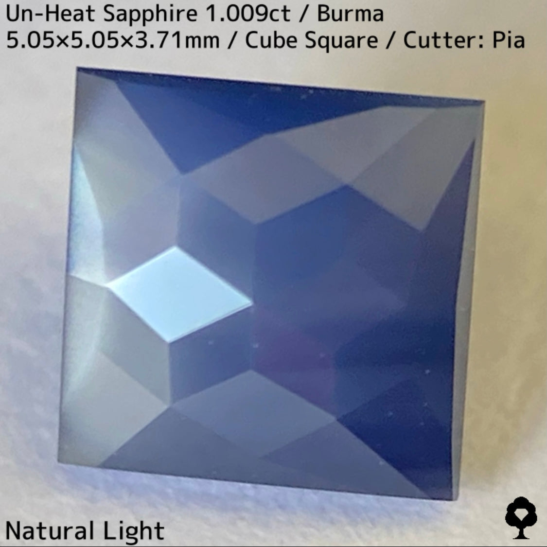 Un-Heat Sapphire 1.009ct / Burma