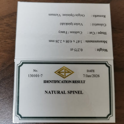 【Trial Price】Spinel 0.275ct / Vietnam