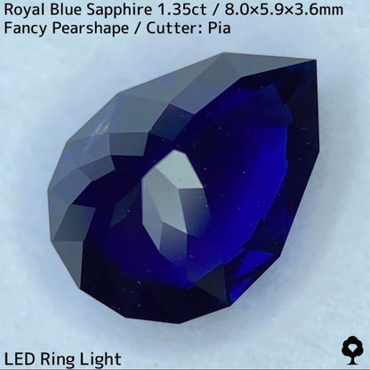 Royal Blue Sapphire 1.35ct / Thailand