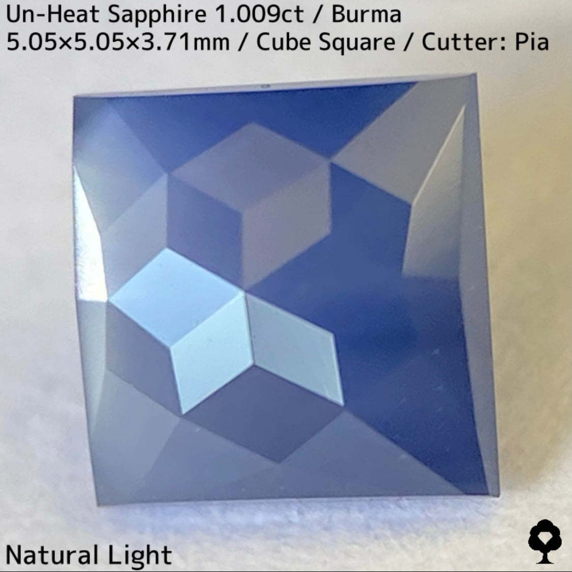 Un-Heat Sapphire 1.009ct / Burma