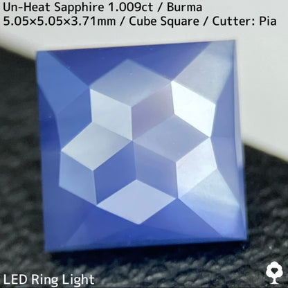 Un-Heat Sapphire 1.009ct / Burma