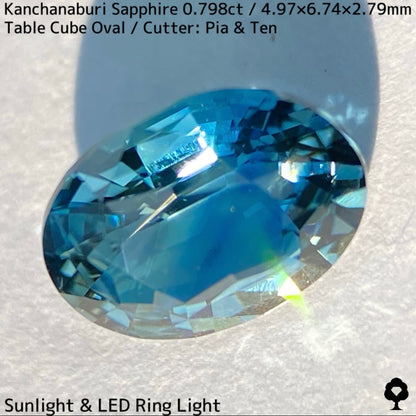 Kanchanaburi Sapphire 0.798ct