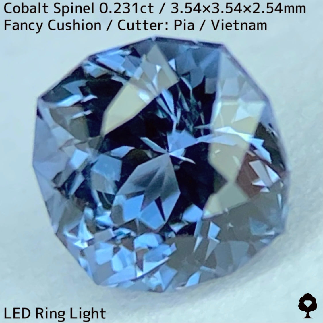 Cobalt Spinel 0.231ct / Vietnam