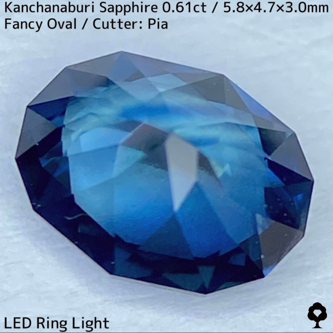 Kanchanaburi Sapphire 0.61ct