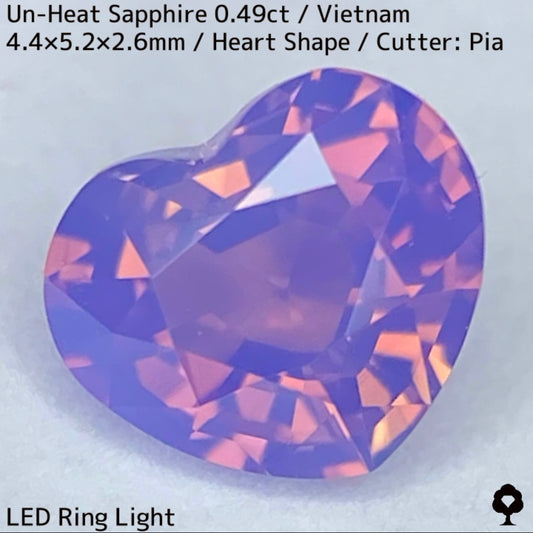 Un-Heat Sapphire 0.497ct / Vietnam