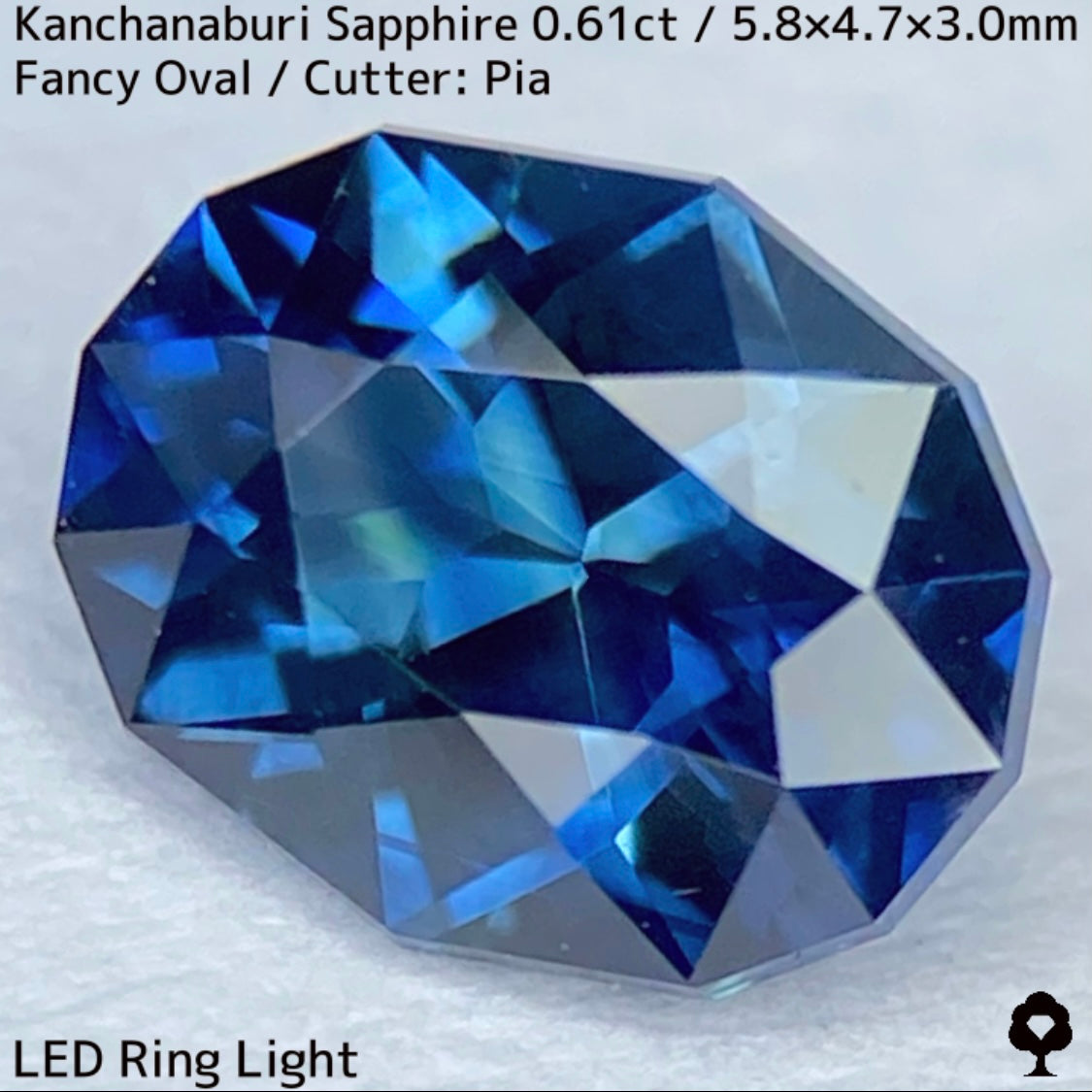 Kanchanaburi Sapphire 0.61ct