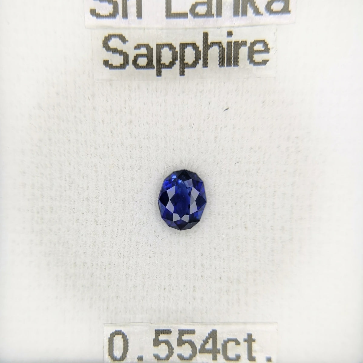 Blue Sapphire 0.554ct / Sri Lanka