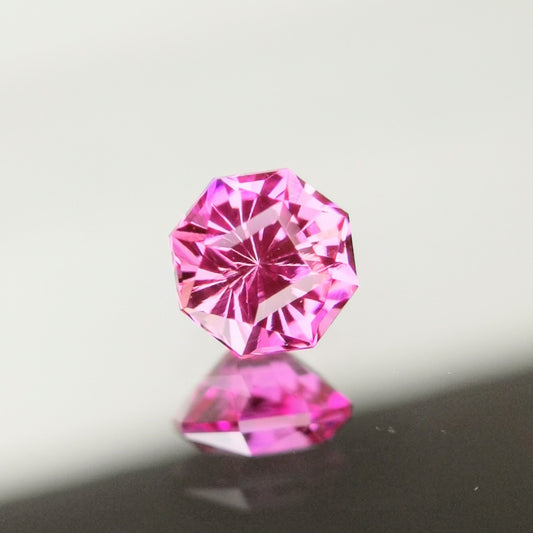 【Trial】“Purplish Pink” Un-Heat Sapphire 0.363ct / Sri Lanka