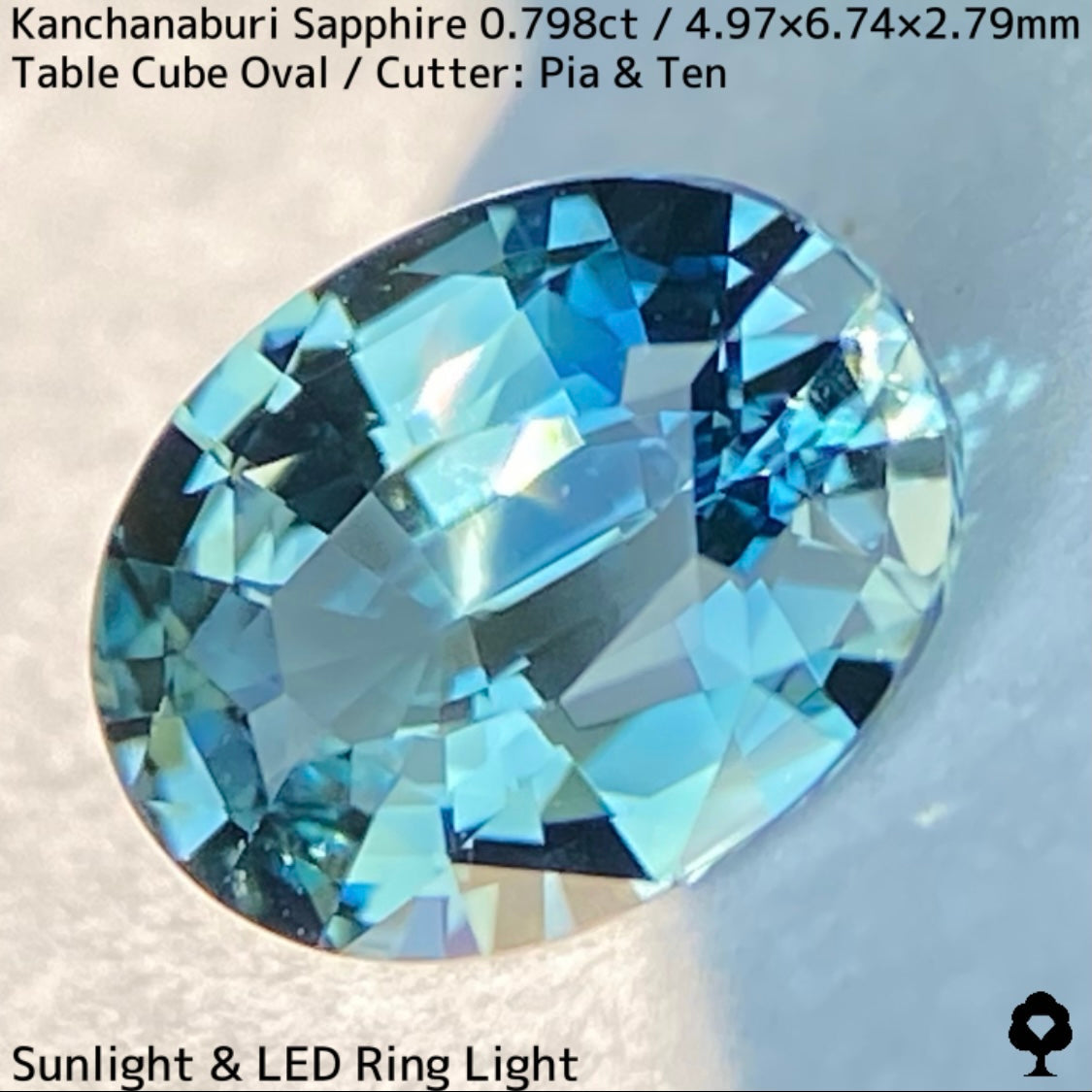 Kanchanaburi Sapphire 0.798ct