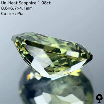 [For customers only] Unheated sapphire 1.98ct★Live-only extra price★