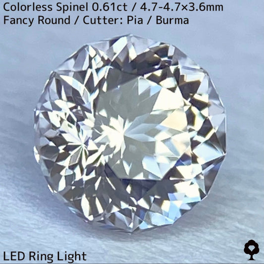 Colorless Spinel 0.612ct / Burma