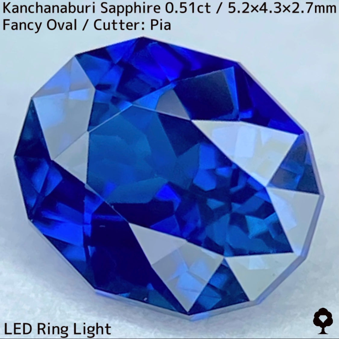 Kanchanaburi Sapphire 0.51ct