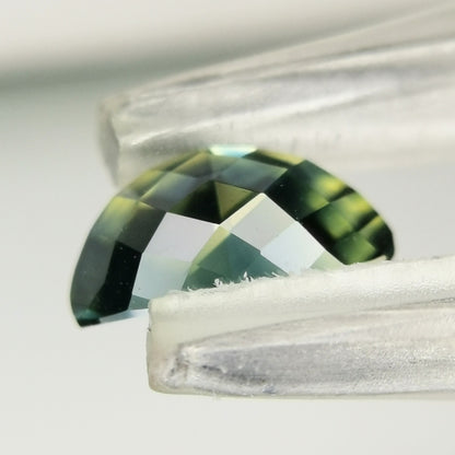【Trial】“Chess Cut” Parti-Color Sapphire 0.444ct / Nigeria
