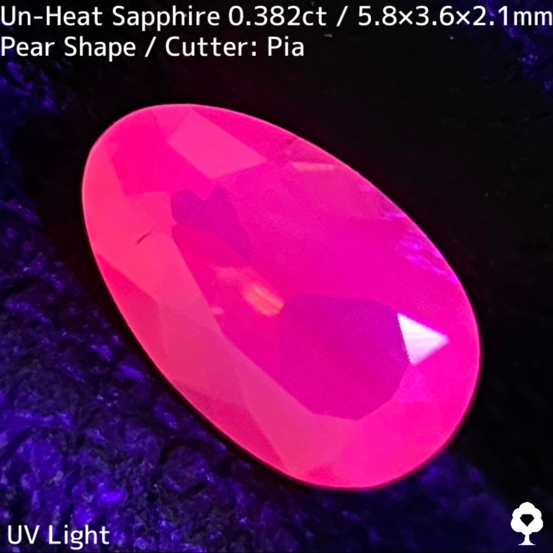 [For customers only] Unheated sapphire from Vietnam 0.382ct