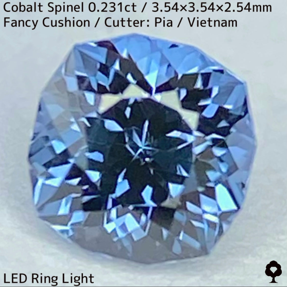 Cobalt Spinel 0.231ct / Vietnam