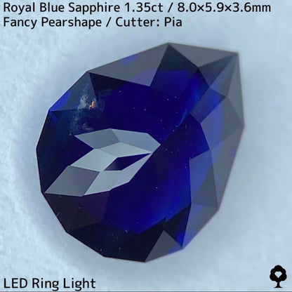 Royal Blue Sapphire 1.35ct / Thailand