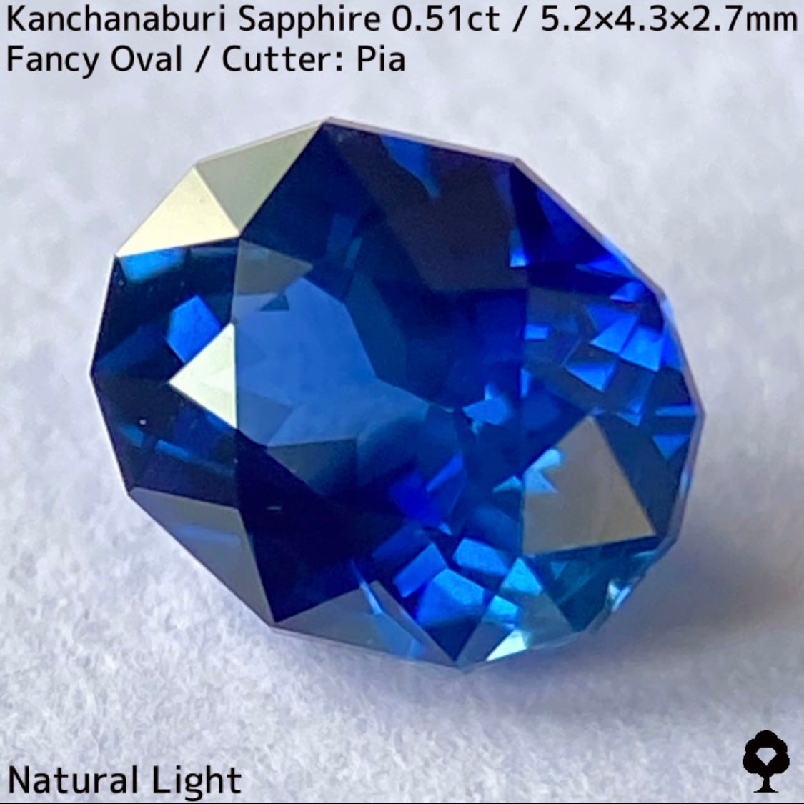 Kanchanaburi Sapphire 0.51ct