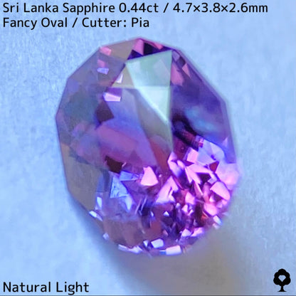 [For the successful bidder only] Sri Lankan sapphire 0.44ct ★ 2024.1.14 GTJ Founding Anniversary Chat Auction