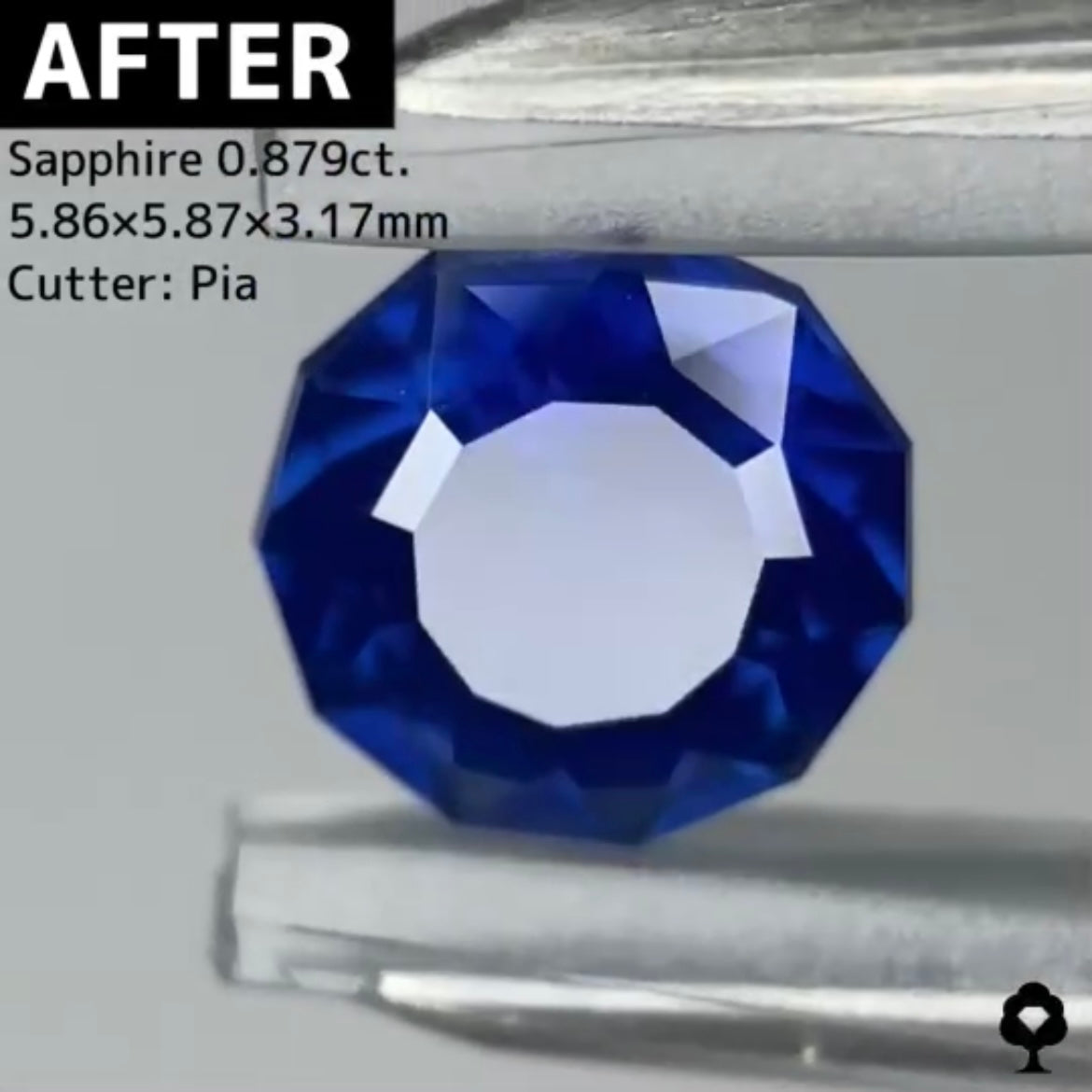 【BEFORE宝石】サファイア 1.198ct