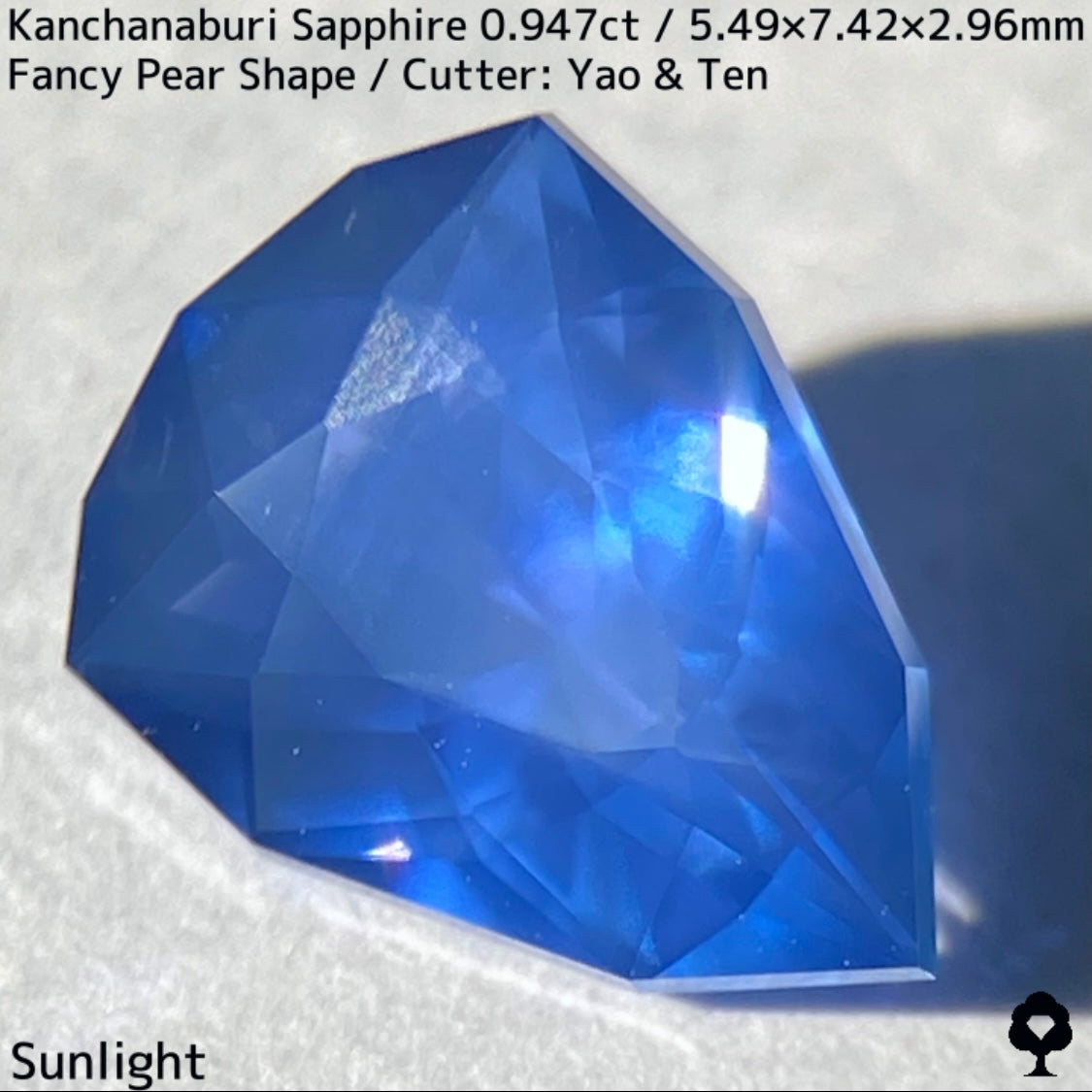 Kanchanaburi Sapphire 0.947ct