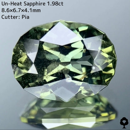 [For customers only] Unheated sapphire 1.98ct★Live-only extra price★