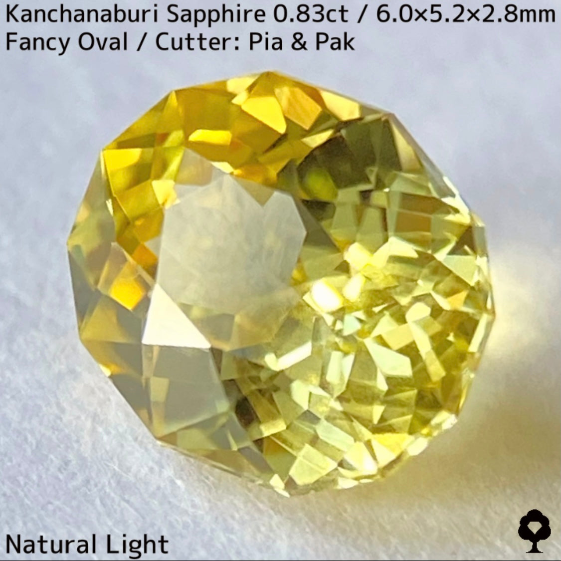 Yellow Sapphire 0.83ct / Kanchanaburi