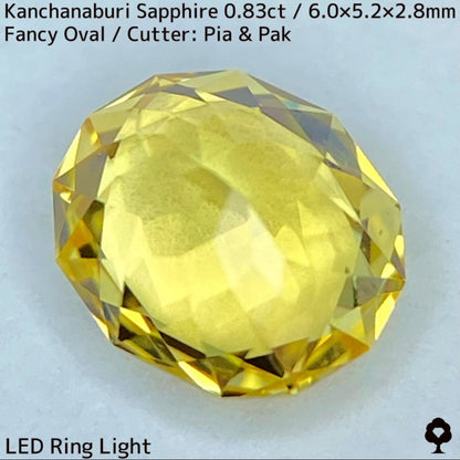 Yellow Sapphire 0.83ct / Kanchanaburi