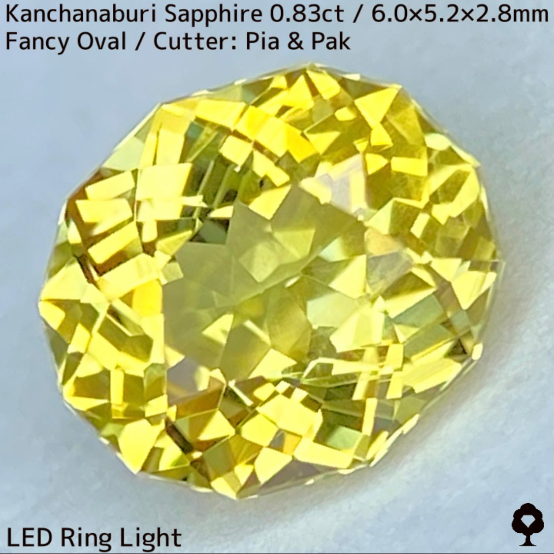 Yellow Sapphire 0.83ct / Kanchanaburi