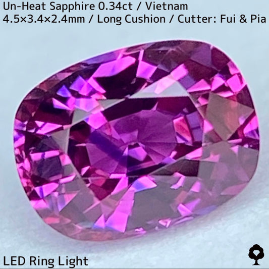 Un-Heat  Sapphire 0.34ct / Vietnam