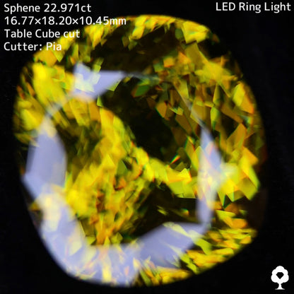 Sphene 22.971ct / Madagascar