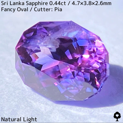 [For the successful bidder only] Sri Lankan sapphire 0.44ct ★ 2024.1.14 GTJ Founding Anniversary Chat Auction