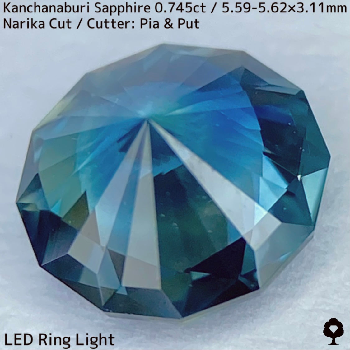 Kanchanaburi Sapphire 0.745ct