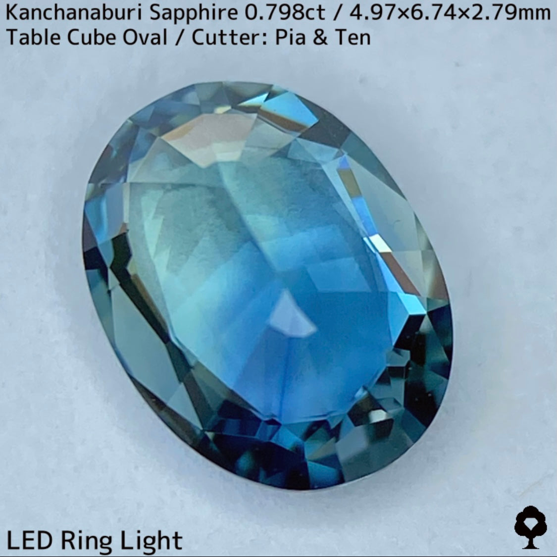 Kanchanaburi Sapphire 0.798ct