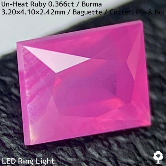 Un-Heat Ruby 0.366ct / Burma