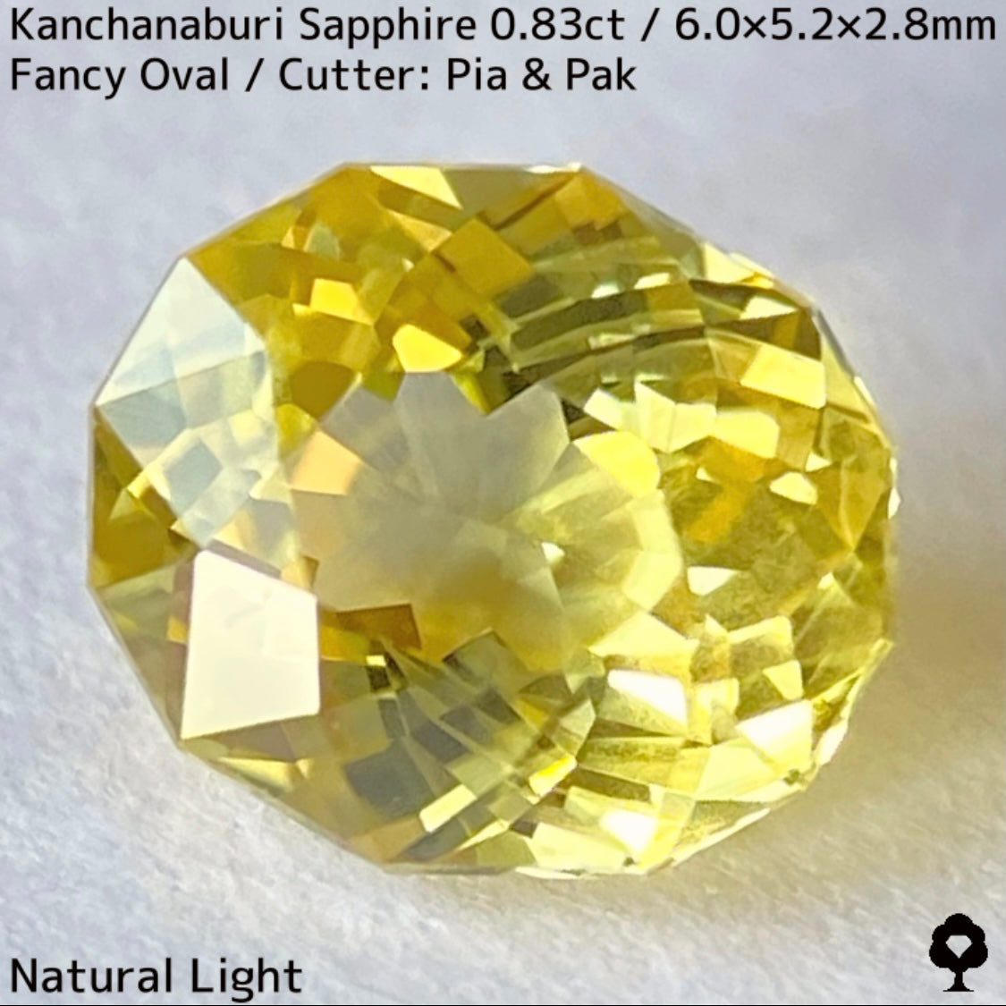 Yellow Sapphire 0.83ct / Kanchanaburi