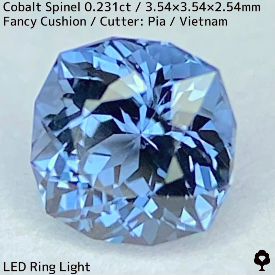 Cobalt Spinel 0.231ct / Vietnam