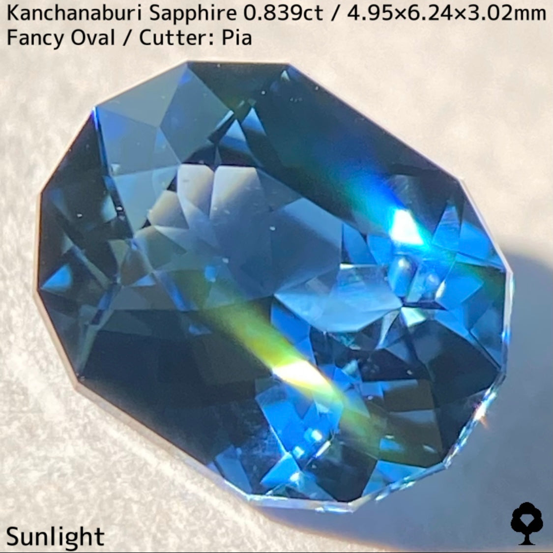 Kanchanaburi Sapphire 0.839ct