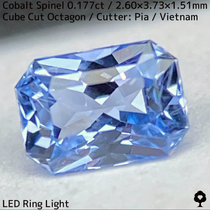 【Present campaign】Cobalt Spinel 0.177ct / Vietnam