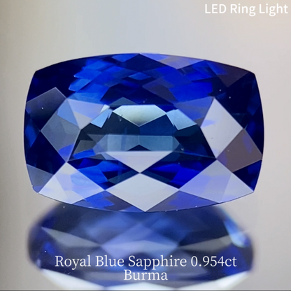 Royal Blue Sapphire 0.954ct / Burma