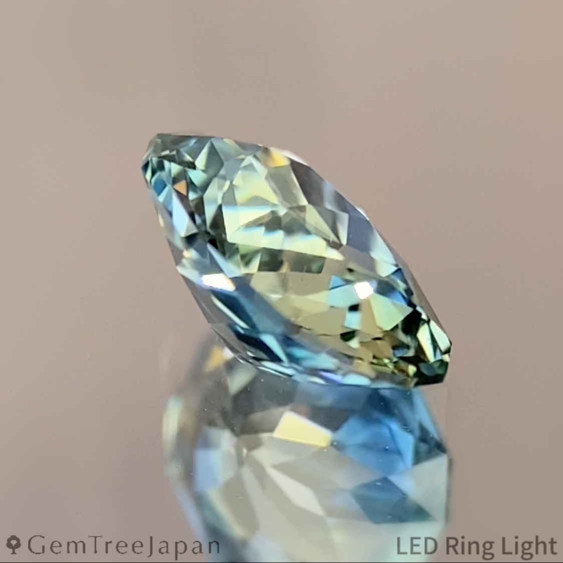 Bluish Green Sapphire 1.149ct / Kanchanaburi (Thailand)