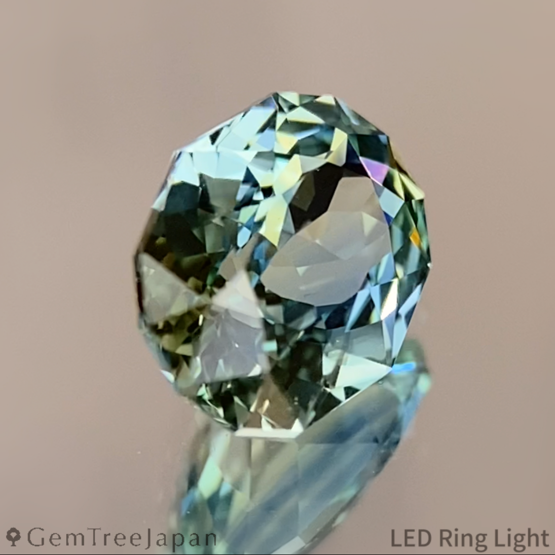 Bluish Green Sapphire 1.149ct / Kanchanaburi (Thailand)