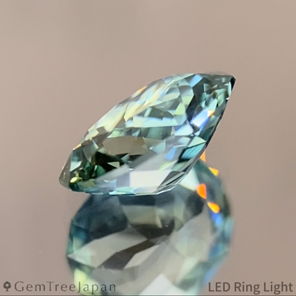 Bluish Green Sapphire 1.149ct / Kanchanaburi (Thailand)