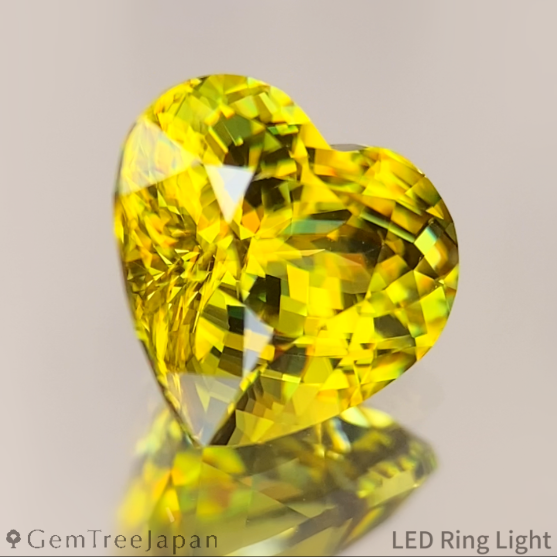 【Trial  Price】Greenish Gold Sphene 1.626ct / Madagascar
