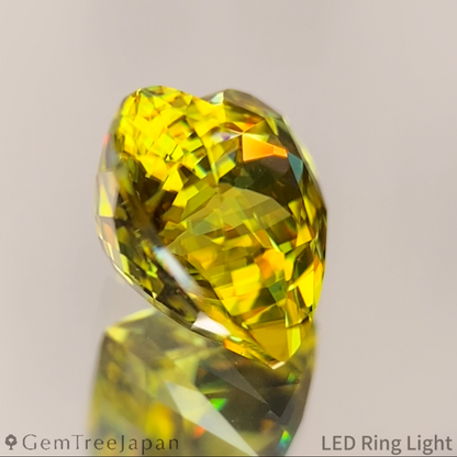 【Trial  Price】Greenish Gold Sphene 1.626ct / Madagascar